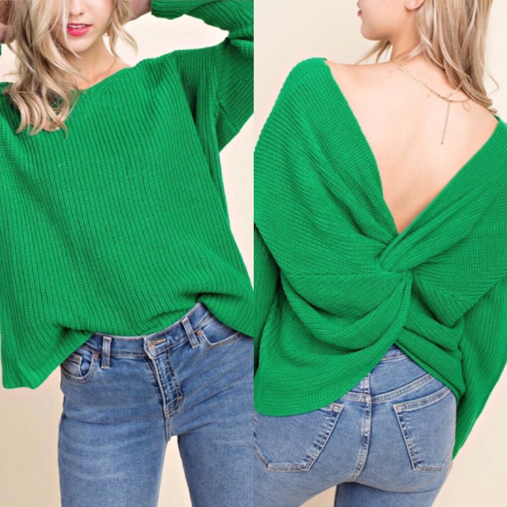 Long Sleeve V-neck Sweater